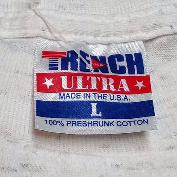 Vintage 1992 Chicago Bulls Made in USA Single Stitch T-Shirt - Men's Size Large - Picture 6 of 6